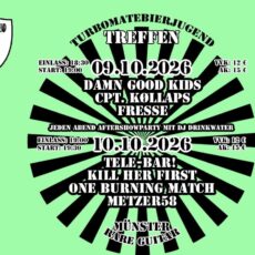 Voll auf die Fresse! – Lineup Münster Voll auf die Fresse! – Lineup Münster