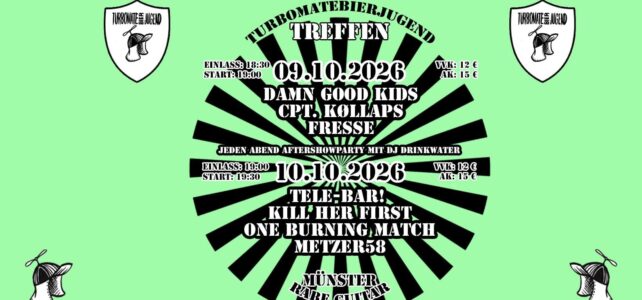 Voll auf die Fresse! – Lineup Münster